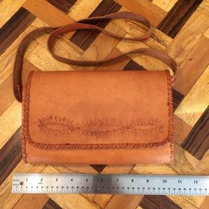 Vintage Handcrafted Leather Handbag by Peekaboo